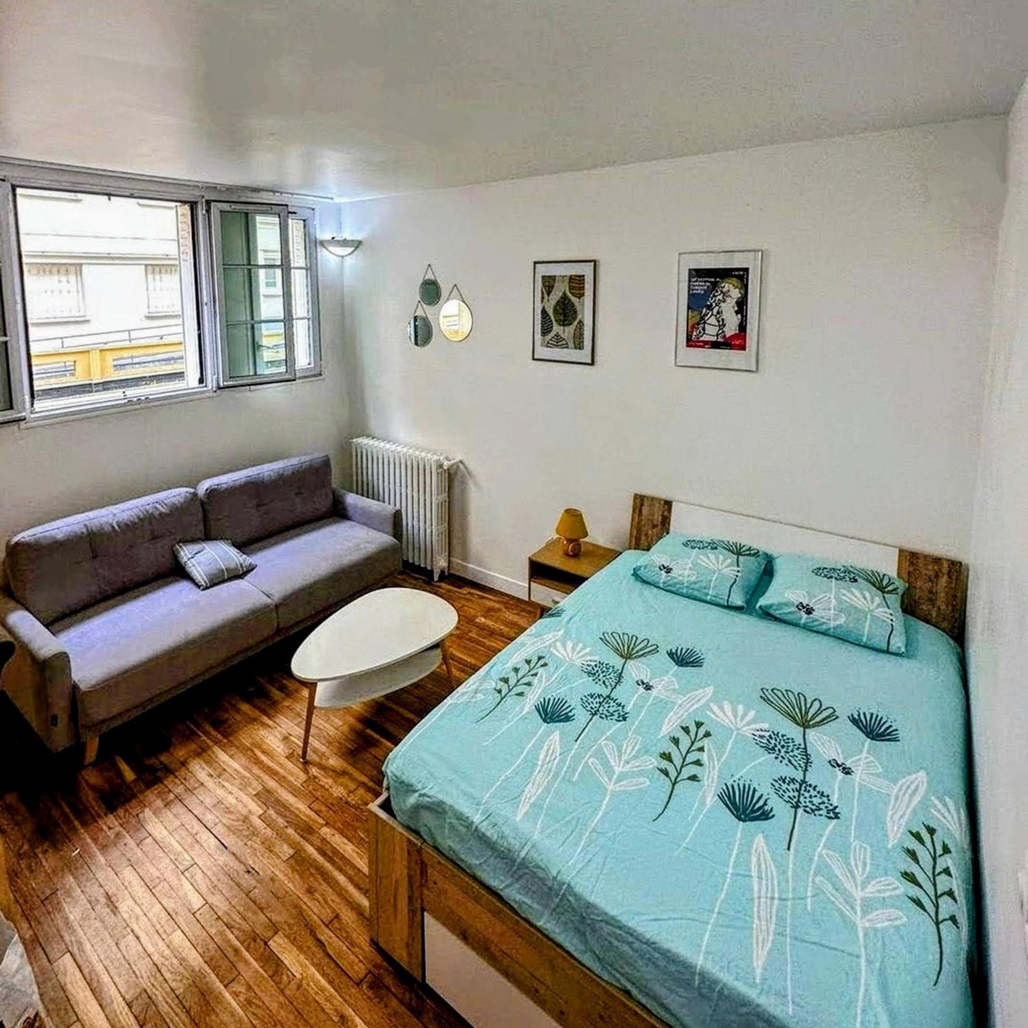 Studio Jaures - Equipped Studio Near Paris With Private Bathroom Montrouge Exteriör bild